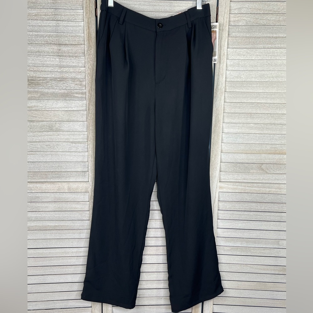 REWASH Slim Trouser Black-11